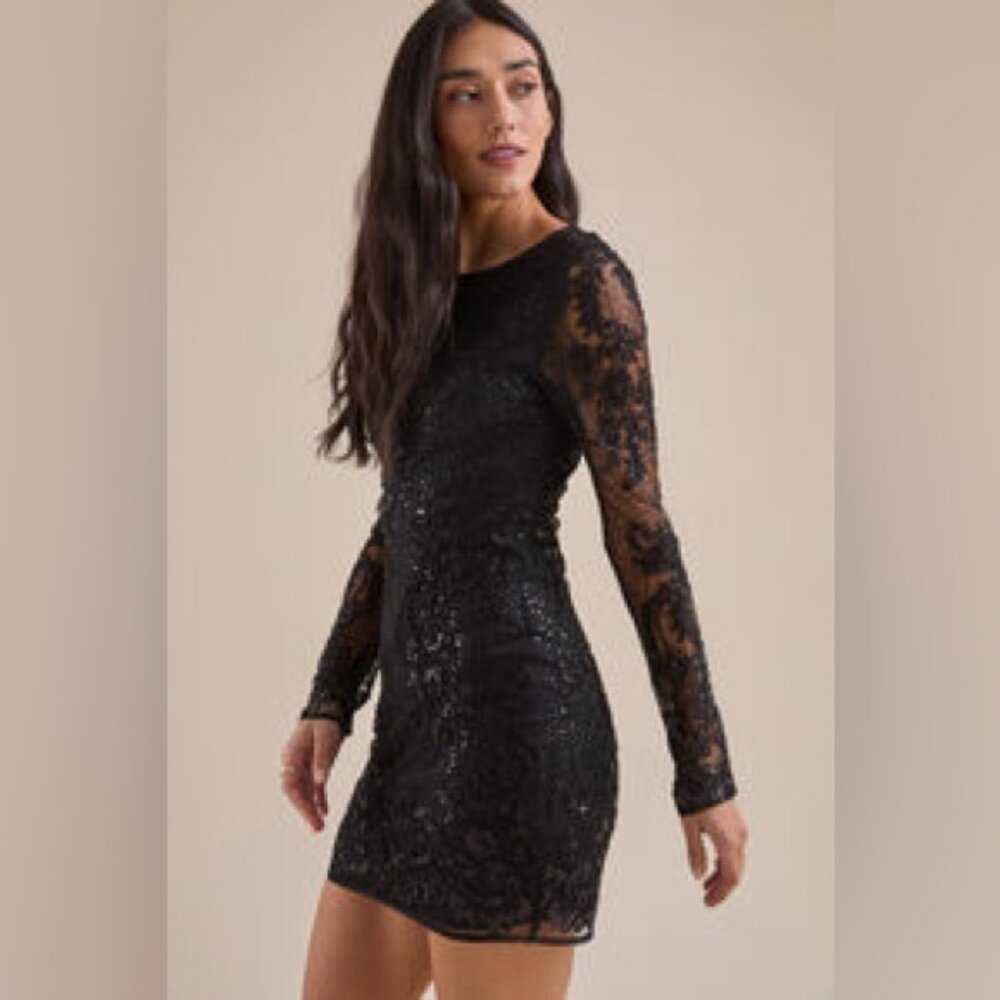Altar’d State Sequin Mini Dress Size M
